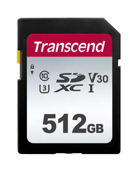 Карта памяти Transcend Флеш карта SDXC 512GB TS512GSDC300S w/o adapter