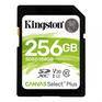 Карта памяти Kingston Флеш карта SDXC 256GB SDS2/256GB Canvas Select Plus w/o adapter