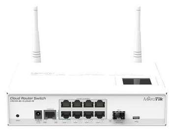 Маршрутизатор MikroTik Wi-Fi маршрутизатор 8PORT 1000M CRS109-8G-1S-2HND-IN