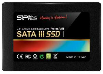 Silicon Power Накопитель SSD Original SATA-III 60Gb SP060GBSS3V55S25 2.5" w490Mb/s
