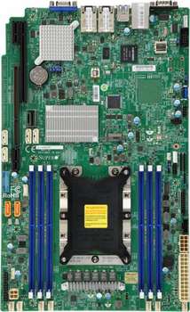 Материнская плата для сервера SuperMicro MBD-X11SPW-TF-O Soc-3647 iC622 6xDDR4 10xSATA3 SATA RAID iX722/X557 2х10GgbEth Ret