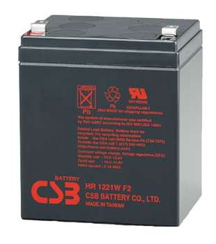 Аккумулятор для ИБП CSB HR 1221W F2 12В 5Ач