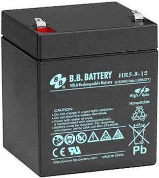 Аккумулятор для ИБП BB HR 5.8-12 12В 5.8Ач