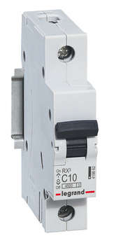 Автоматический выключатель Legrand RX3 419662 10A тип C 4.5kA 1П 230В 1мод