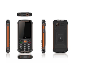 Сотовый телефон F+ R280C Black-orange R280C Black-orange