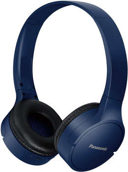 Наушники Panasonic Гарнитура накладные RB-HF420BGEA синий беспроводные bluetooth оголовье