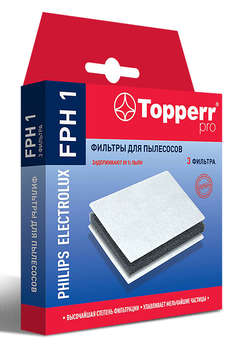 Аксессуар для пылесоса TOPPERR Набор фильтров FPH1 1156