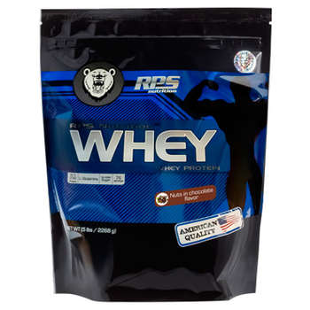Спортивное питание RPS Nutrition Whey. Пакет 2268 гр. Вкус: Орехи в шоколаде