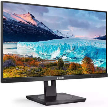 Монитор Philips 23.8" 242S1AE черный IPS LED 16:9 DVI HDMI M/M матовая HAS Pivot 250cd 178гр/178гр 1920x1080 D-Sub DisplayPort FHD 4.83кг