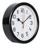 Часы БЮРОКРАТ настенные аналоговые Alarm-R15P D15см черный/белый