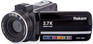 Видеокамера REKAM DVC-560 черный IS el 3" 2.7K SDHC Flash/Flash