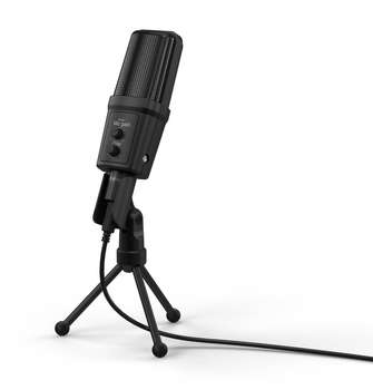 Микрофон Hama проводной Stream 700 HD 2.5м черный