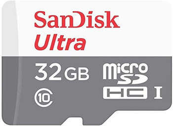Карта памяти SanDisk Флеш карта microSDHC 32GB SDSQUNR-032G-GN3MN Ultra w/o adapter