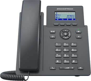 VoIP-оборудование GRANDSTREAM Телефон IP GRP-2601P черный
