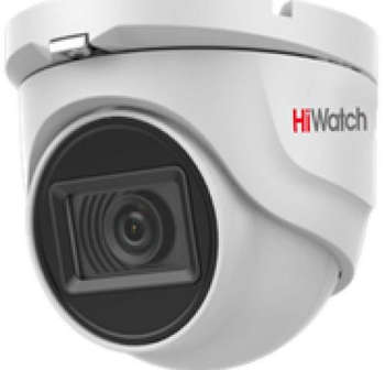 Камера видеонаблюдения HiWatch аналоговая DS-T203A 2.8-2.8мм HD-CVI HD-TVI цветная корп.:белый