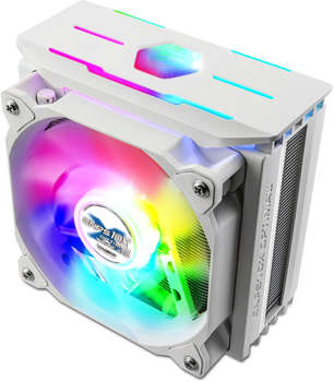 Кулер для процессора Zalman Устройство охлаждения CNPS10X Optima II White RGB Soc-AM5/AM4/1151/1200/2066/1700 белый 4-pin 17-27dB Al+Cu 180W 740gr Ret