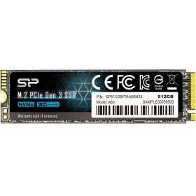 Накопитель SSD Silicon Power 512Gb A60 SP512GBP34A60M28, M.2 2280, PCI-E x4, NVMe
