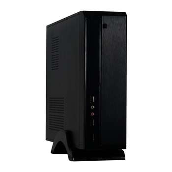 Корпус EXEGATE EX268691RUS MiniITX MI-207 Black, miniITX/mATX, <M450, 80mm>, 2*USB, Audio