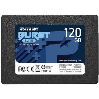 Накопитель SSD Patriot 120Gb Burst Elite PBE120GS25SSDR {SATA 3.0}