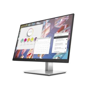 Монитор HP 23.8" E24 G4 серебристый/черный {IPS 1920x1080 5ms 16:9 250cd 178/178 D-Sub HDMI DisplayPort USB} [9VF99AA#ABB]