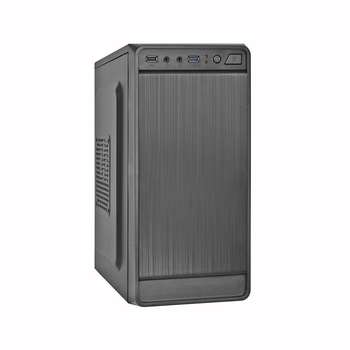 Корпус EXEGATE EX283129RUS Minitower BAA-108U Black, mATX, <AAA450, 80mm>, 1*USB+1*USB3.0, Audio