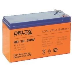 Аккумулятор для ИБП Delta HR 12-34W свинцово- кислотный аккумулятор