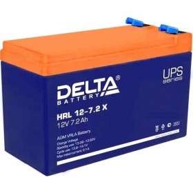 Аккумулятор для ИБП Delta HRL 12-7.2  Х  свинцово- кислотный  аккумулятор