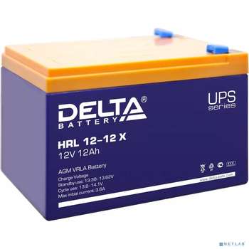 Аккумулятор для ИБП Delta HRL 12-12 X  свинцово- кислотный  аккумулятор