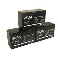 Аккумулятор для ИБП Delta DT 1207  свинцово- кислотный аккумулятор