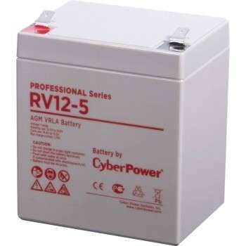 Аккумулятор для ИБП CYBERPOWER Аккумулятор RV 12-5 12V/5,7Ah