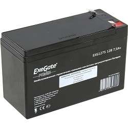 Аккумулятор для ИБП EXEGATE EP234538RUS Аккумуляторная батарея GP12075/EXG1275