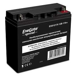 Аккумулятор для ИБП EXEGATE ES255177RUS Аккумуляторная батарея DTM 1217