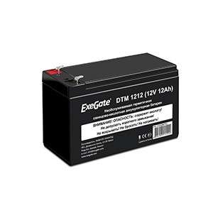 Аккумулятор для ИБП EXEGATE EX282967RUS Аккумуляторная батарея DTM 1212