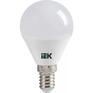 Лампа LLE-G45-3-230-30-E14 светодиодная ECO G45 шар 3Вт 230В 3000К E14 IEK