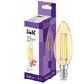 Лампа IEK LLF-C35-5-230-30-E14-CLG LED C35 свеча золото 5Вт 230В 2700К E14 серия 360°