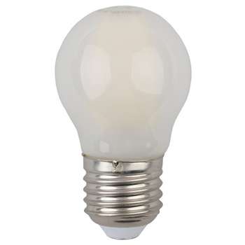 Лампа ЭРА Б0027932 Светодиодная шарик матовый F-LED P45-5w-840-E27 frozed