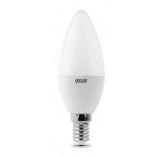 Лампа GAUSS 33128 Светодиодная LED Elementary Свеча 8W E14 540lm 4100K 1/10/100 0