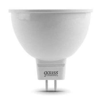 Лампа GAUSS 13519 Светодиодная LED Elementary MR16 GU5.3 9W 640lm 3000K 1/10/100 0