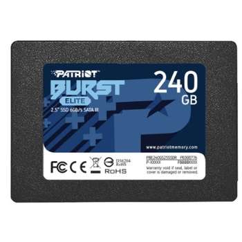 Накопитель SSD Patriot SSD 240Gb Burst Elite PBE240GS25SSDR {SATA 3.0}