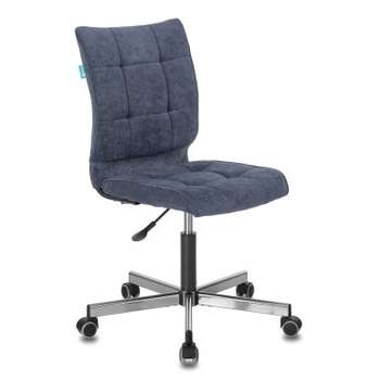 Кресло, стул CH-330M/LT-27 без подлокотников темно-синий крестовина металл 1140648