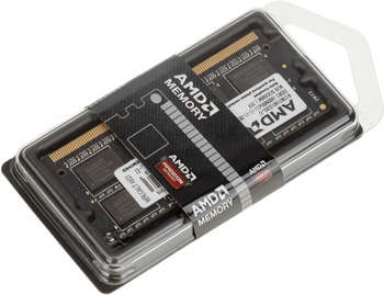 Оперативная память AMD Память DDR3L 8Gb 1600MHz R538G1601S2SL-U RTL PC3-12800 CL11 SO-DIMM 204-pin 1.35В Ret