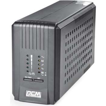 Источник бесперебойного питания Powercom Smart King Pro+ SPT-500-II ИБП {Line-Interactive, 500 ВА / 400 Вт, Tower,3 xC13 с резервным питанием и 2 xC13 с фильтрацией, USB, USB}