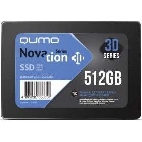 Накопитель SSD Qumo 512GB Novation Q3DT-512GAEN {SATA3.0}