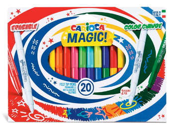 Carioca Фломастеры Stereo magic 41369 20цв.