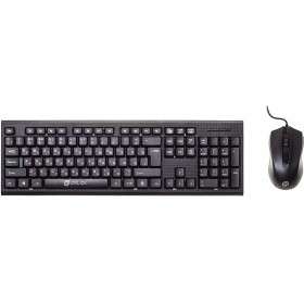 Клавиатура Oklick + мышь 620M черный USB  [475652]