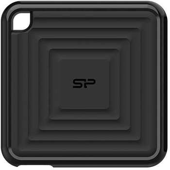 Внешний накопитель Silicon Power Накопитель SSD USB-C 240Gb SP240GBPSDPC60CK PC60 1.8" черный
