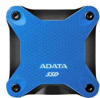 Внешний накопитель A-DATA Накопитель SSD USB 3.0 240Gb ASD600Q-240GU31-CBL SD600Q 1.8" синий