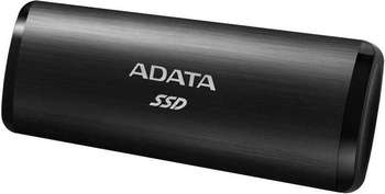 Внешний накопитель A-DATA Накопитель SSD USB-C 256Gb ASE760-256GU32G2-CBK SE760 1.8" черный