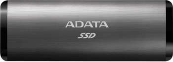 Внешний накопитель A-DATA Накопитель SSD USB-C 1Tb ASE760-1TU32G2-CTI SE760 1.8" серый