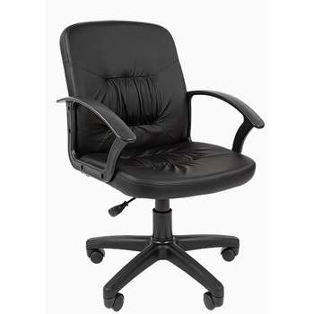 Кресло CHAIRMAN Офисное кресло Стандарт СТ-51 Россия экокожа черн.